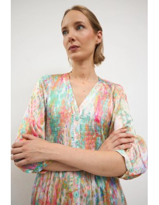 Camisa Cidro verde agua estampada de Tinta y Bariloche 2