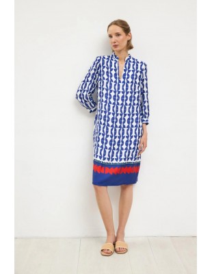 Vestido Menta estampado tinta de Tinta y Bariloche