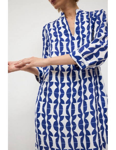 Vestido Menta estampado tinta de Tinta y Bariloche