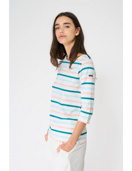 Camiseta manga francesa marsellesa a rayas · Batela - multicolor