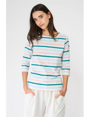 Camiseta manga francesa marsellesa a rayas · Batela - multicolor