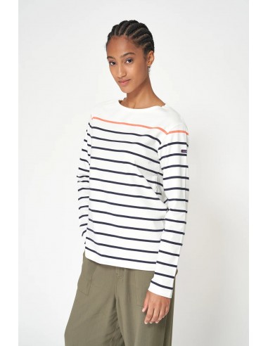 Camiseta marsellesa manga larga a rayas · Batela - multicolor