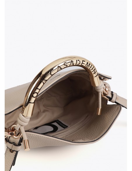 Bolso bandolera asa metálica troquelada · Lola Casademunt