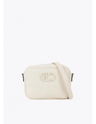 Bolso bandolera pespuntes y monograma · Lola Casademunt