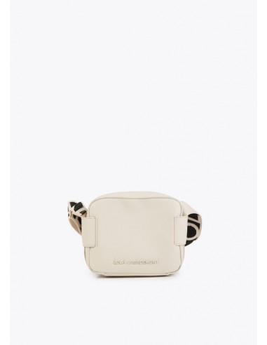Bolso bandolera asa a contraste con logo · Lola Casademunt