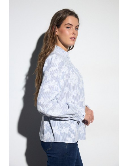 Camisa Grane de rayas de perfil