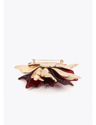 Broche flor burdeos Lola Casademunt, imagen 3