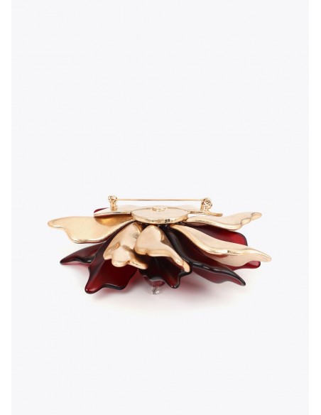 Broche flor burdeos Lola Casademunt, imagen 3