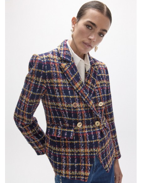 Americana de tweed cruzada Lola Casademunt