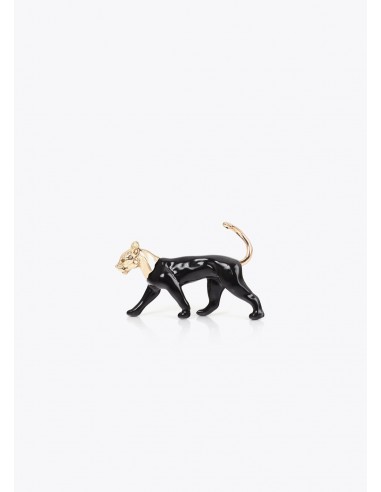 Broche leopardo negro Lola Casademunt