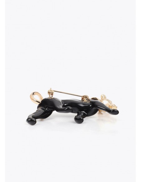 Broche leopardo negro Lola Casademunt, imagen 3
