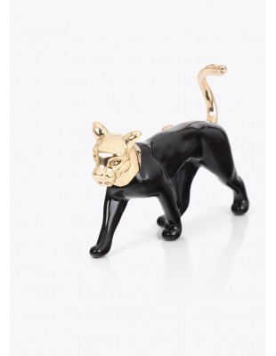 Broche leopardo negro Lola Casademunt 2