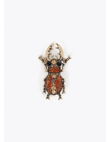 Broche escarabajo con cristales Lola Casademunt