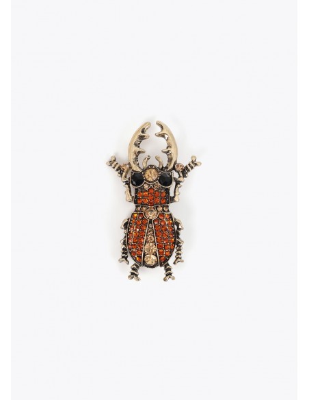 Broche escarabajo con cristales Lola Casademunt