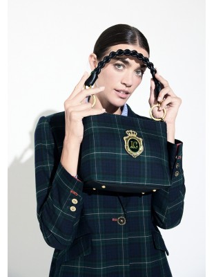 Bolso de cuadro escocés con escudo Lola Casademunt, imagen 3