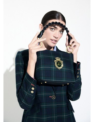 Bolso de cuadro escocés con escudo Lola Casademunt, imagen 3