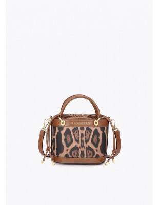 Bolso bombonera de leopardo Lola Casademunt