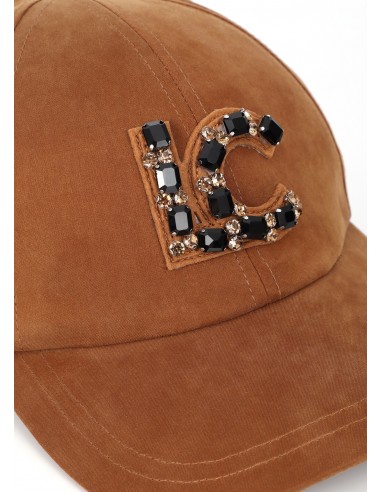 Gorra camel con logo LC de cristales Lola Casademunt, imagen 5