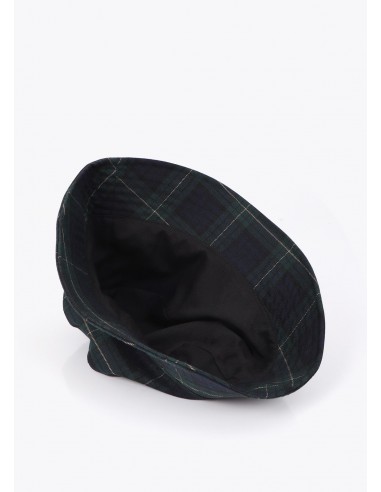 Sombrero bucket de cuadro escocés con escudo Lola Casademunt, imagen 3