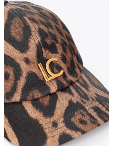 Gorra de leopardo con ecopiel Lola Casademunt, imagen 5