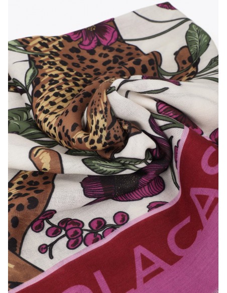 Fular tigres y flores 100x200 Lola Casademunt, imagen 4