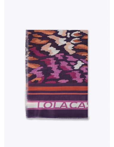 Fular motivo floral 100x200 Lola Casademunt