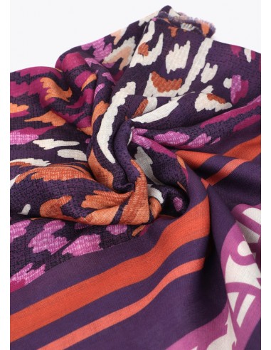 Fular motivo floral 100x200 Lola Casademunt, imagen 3