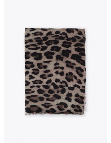 Fular de leopardo degradado 100x200 Lola Casademunt