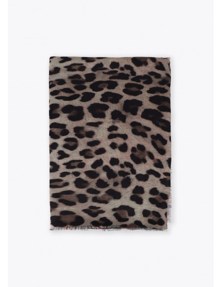 Fular de leopardo degradado 100x200 Lola Casademunt