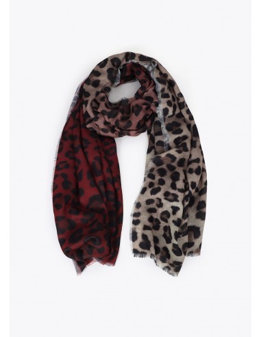 Fular de leopardo degradado 100x200 Lola Casademunt, imagen 2
