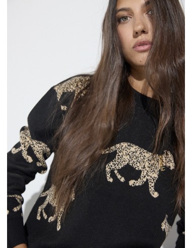 Jersey de leopardos con collar y logo Lola Casademunt, imagen 2