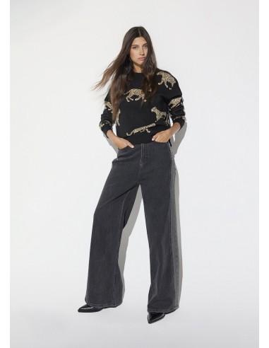 Jersey de leopardos con collar y logo Lola Casademunt, imagen 6