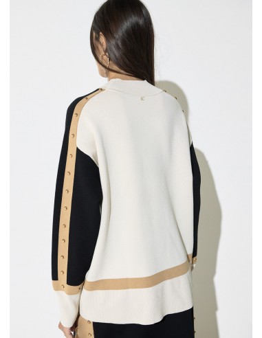Jersey tricolor con botones dorados Lola Casademunt, imagen 3