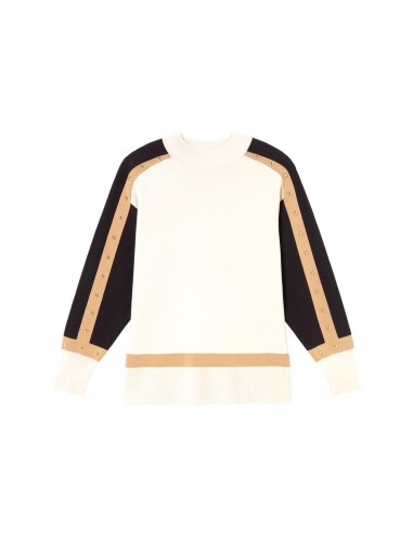 Jersey tricolor con botones dorados Lola Casademunt, imagen 6