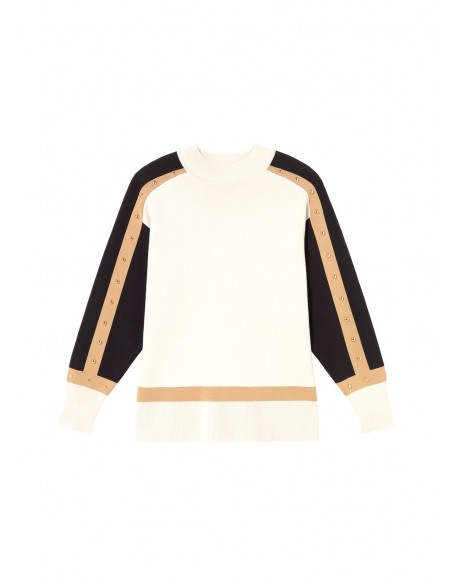 Jersey tricolor con botones dorados Lola Casademunt, imagen 6