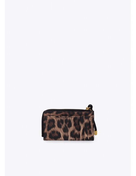 Tarjetero de leopardo con bolsillo delantero Lola Casademunt, imagen 4