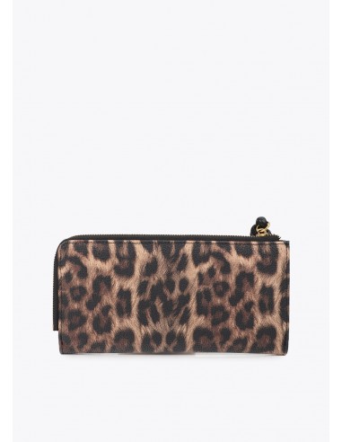 Billetero de leopardo con bolsillo delantero Lola Casademunt, imagen 3