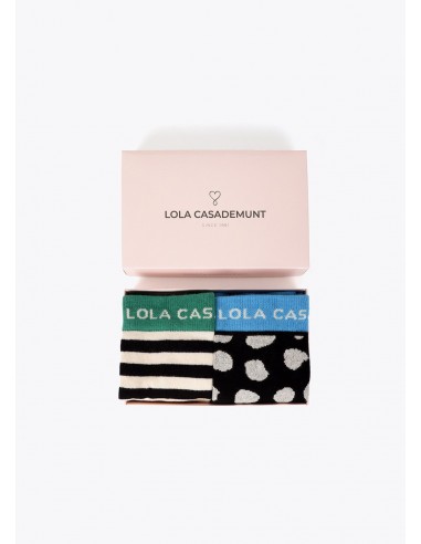 Pack regalo de calcetines estampados Lola Casademunt