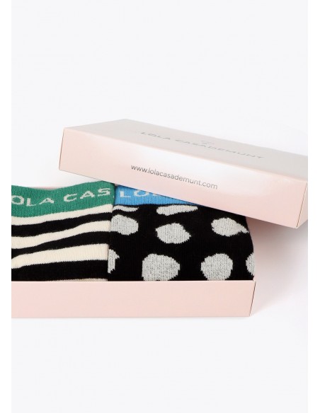 Pack regalo de calcetines estampados Lola Casademunt, imagen 6