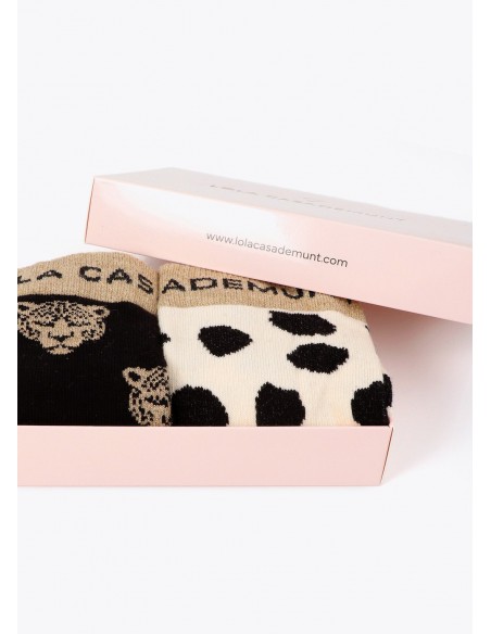 Pack regalo de calcetines de lúrex Lola Casademunt, imagen 6