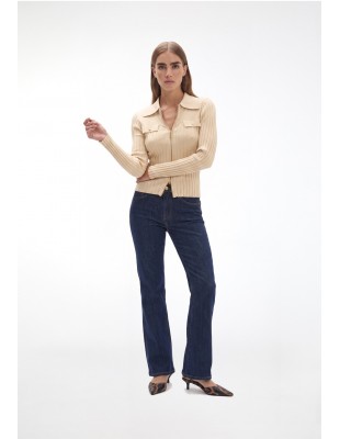 Jeans largos con bordado LC Lola Casademunt
