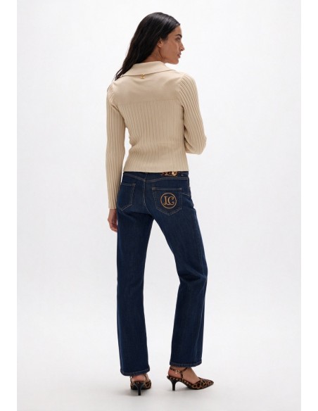 Jeans largos con bordado LC Lola Casademunt, imagen 4