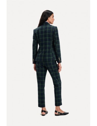 Pantalón fit Barcelona de cuadro escocés Lola Casademunt, imagen 4