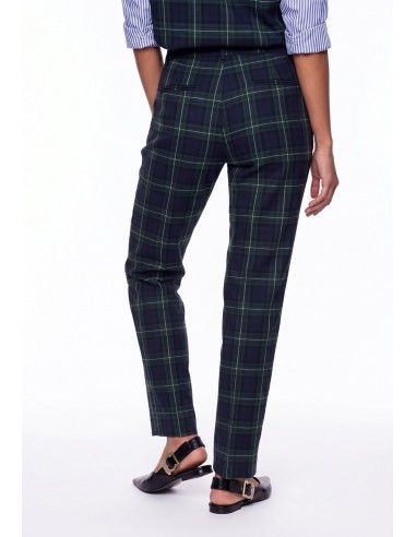 Pantalón fit Barcelona de cuadro escocés Lola Casademunt, imagen 6