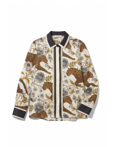 Camisa de leopardo con cenefa Lola Casademunt, imagen 7