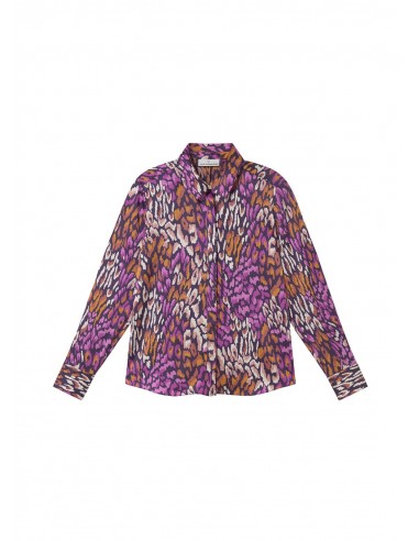 Camisa mancha animal en morados Lola Casademunt, imagen 6