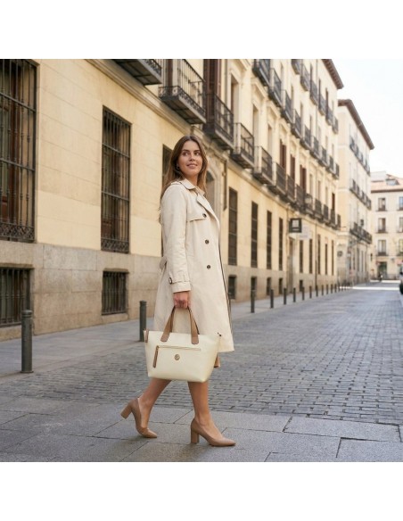 Bolso tote grande de piel Oasis El Potro