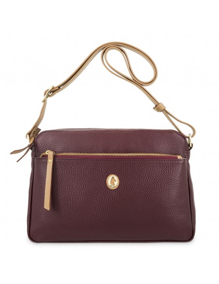 Bolso bandolera grande de piel Oasis El Potro