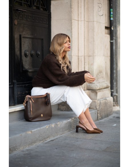 Bolso hobo de piel Oasis El Potro