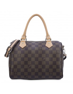 Bolso bowling grande Chess El Potro color marrón